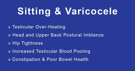 sitting causes varicocele