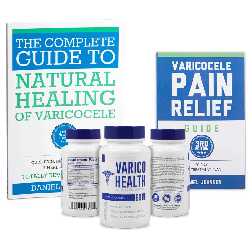 Varicocele Natural Treatment Guide (Treatments)