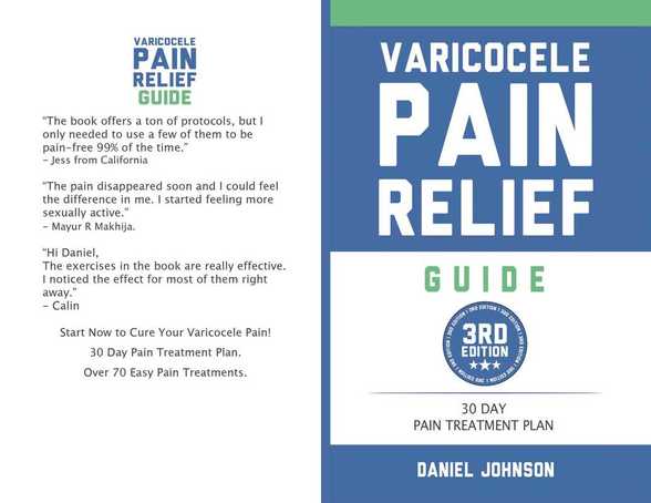 how to relieve varicocele pain